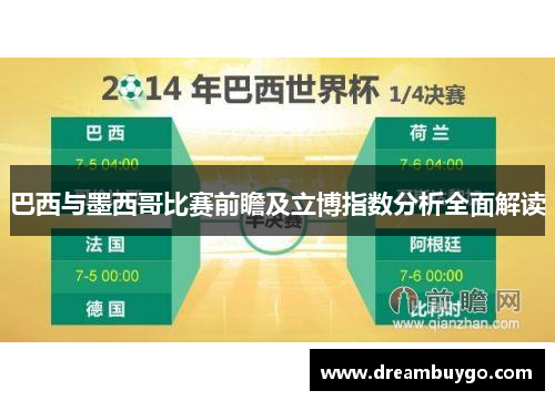 巴西与墨西哥比赛前瞻及立博指数分析全面解读